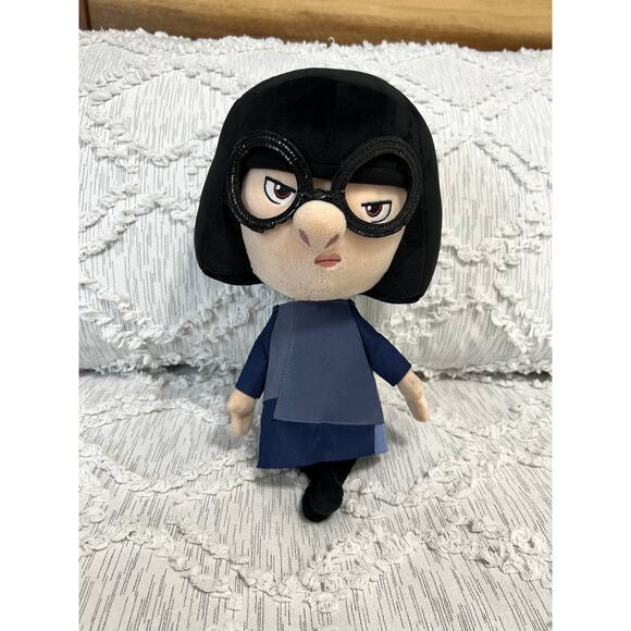 Disney Edna "E" Mode Plush Pixar The Incredibles 2 Stuffed Doll Figure 12” - Picture 1 of 8